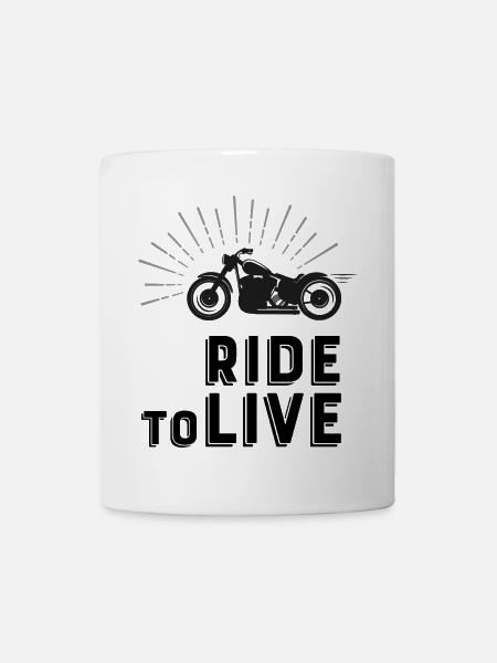 Biker - Mug - white