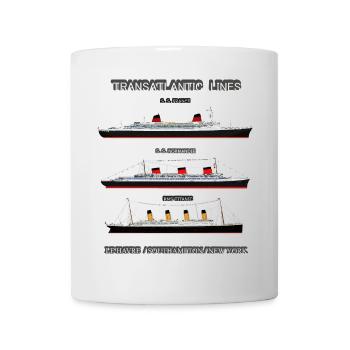TRANSATLANTIC LINES Louis RUNEMBERG © Adagp - Mug - white - Front