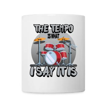 Drums Statement Drummer Drums Saying Gift - Mug - white - Front