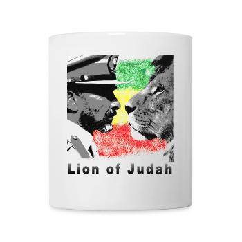 Lion of Judah Reggae Rasta - Tasse - Weiß - Vorne