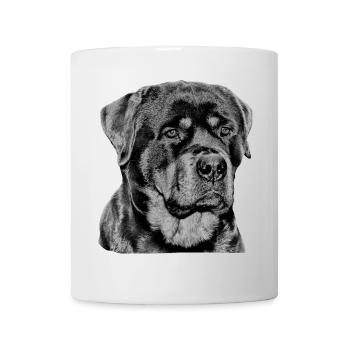 Rottweiler Hundesport Gassi Hundehalter Hundeliebe - Tasse - Weiß - Vorne