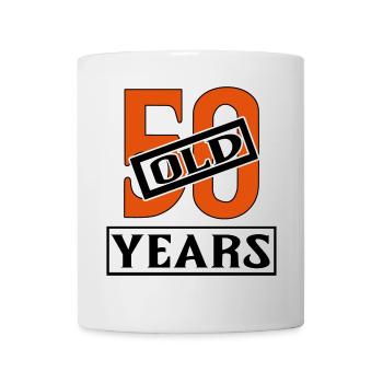 50 years old fifty years old birthday - Mug - white - Front