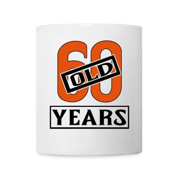 60 years old present sixty - Mug - white - Front