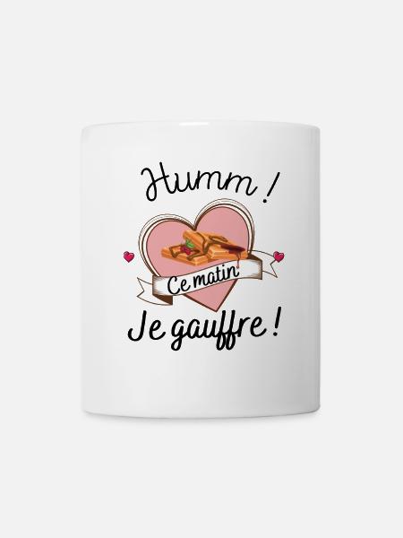 Ich schnaufe heute Morgen. - Tasse - Weiß
