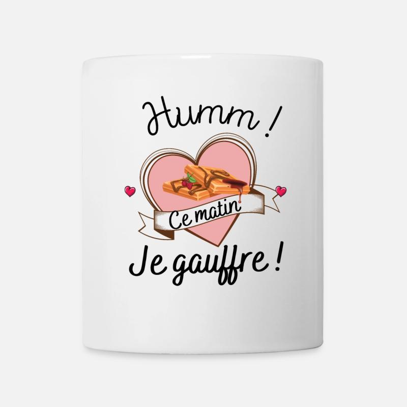 Ich schnaufe heute Morgen. - Tasse - Weiß