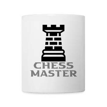 Échecs - Mug blanc - blanc - Devant