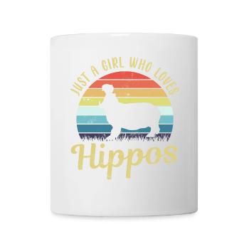Nilpferd Flusspferd Hippo - Tasse - Weiß - Vorne