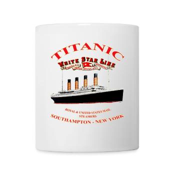 TITANIC LEGEND KREATION Louis RUNEMBERG © Adagp - Tasse - Weiß - Vorne