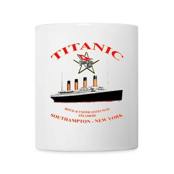 TITANIC STAR KREATION Louis RUNEMBERG © Adagp - Tasse - Weiß - Vorne