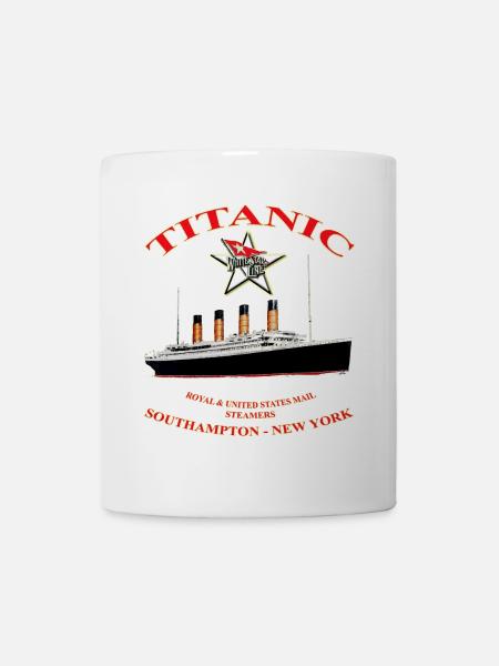 TITANIC STAR KREATION Louis RUNEMBERG © Adagp - Tasse - Weiß
