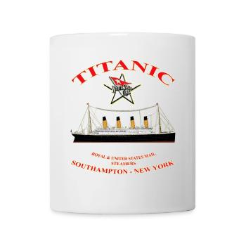 TITANIC COLLECTION kreiert Louis RUNEMBERG © Adagp - Tasse - Weiß - Vorne