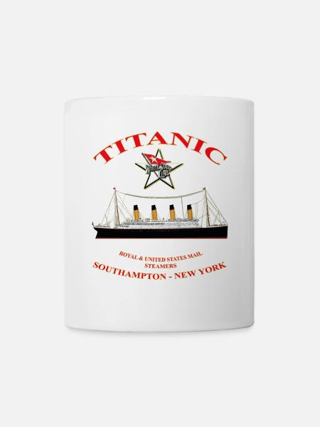 TITANIC COLLECTION kreiert Louis RUNEMBERG © Adagp - Tasse - Weiß