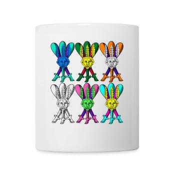 ANDERS UND TRADITIONELL SEIN - Tasse - Weiß - Vorne