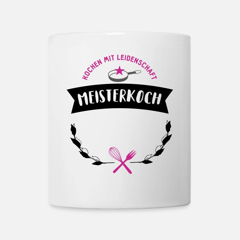 koch sternekoch individualisierbar geschenk bester - Tasse - Weiß