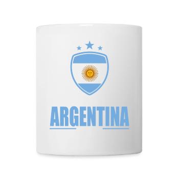 Argentinien T-Shirt - Tasse - Weiß - Vorne