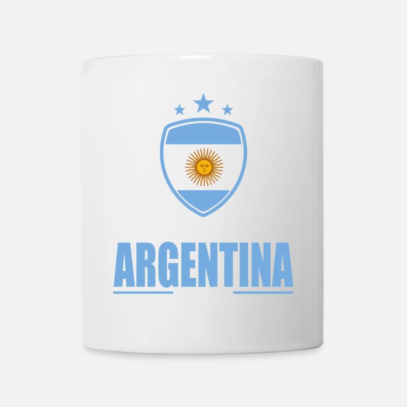 Argentinien T-Shirt - Tasse - Weiß