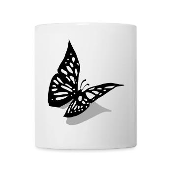 Butterfly 3D - Mug - white - Front