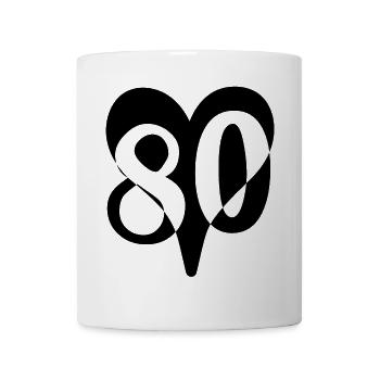 80th birthday - Mug - white - Front