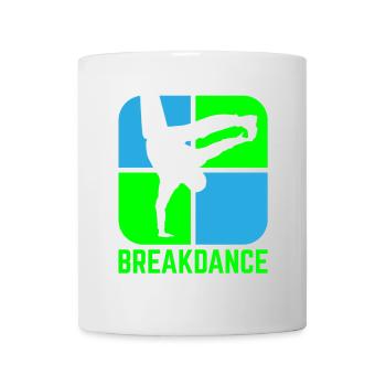 Breakdance B-Boy Streetdance Design Hip Hop Dance - Tasse - Weiß - Vorne