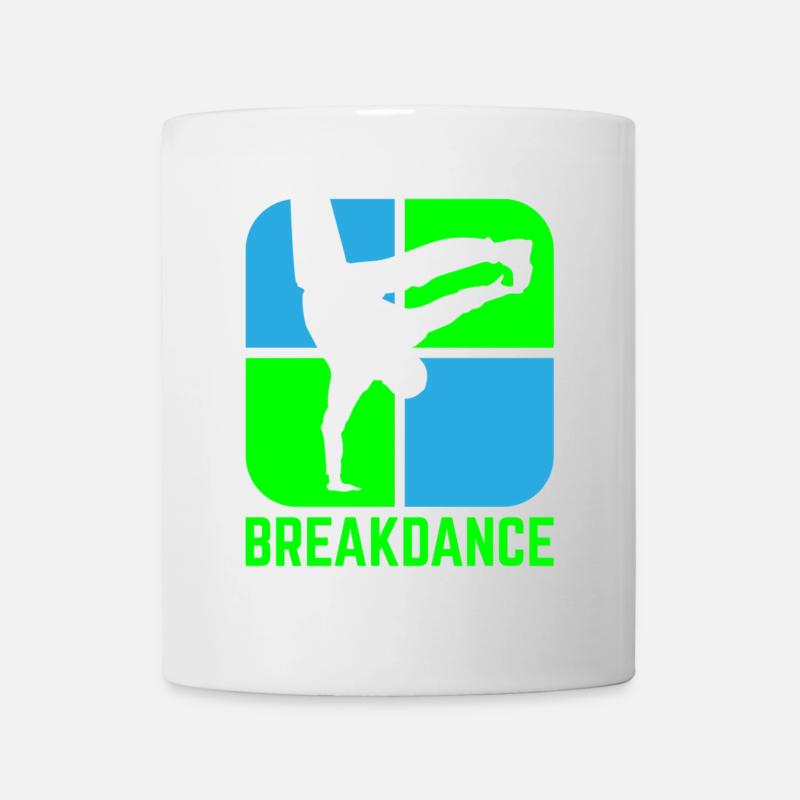 Breakdance B-Boy Streetdance Design Hip Hop Danse - Mug blanc - blanc