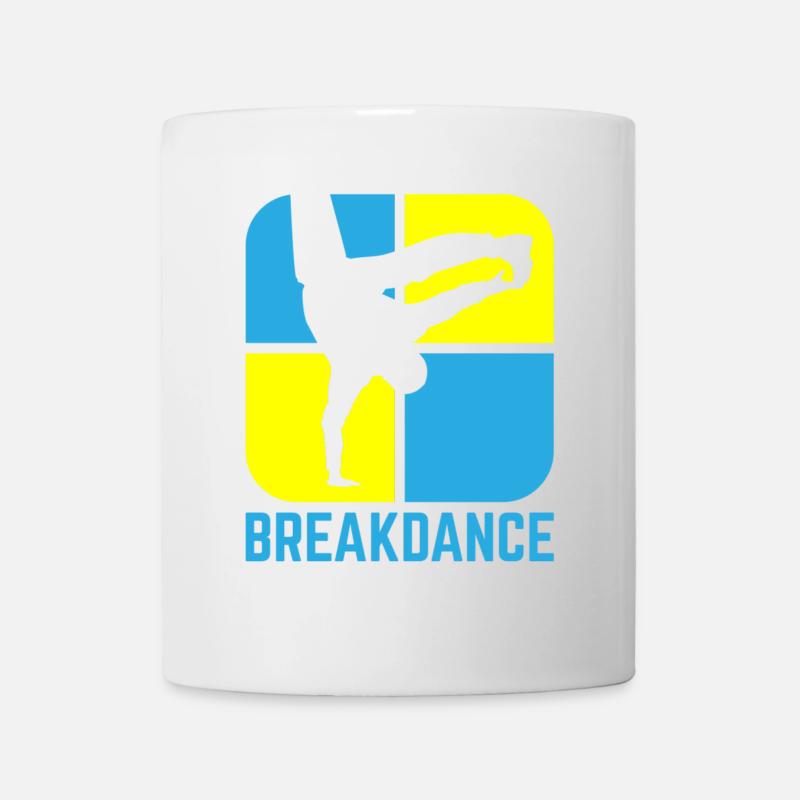 Breakdance B-Boy Streetdance Design Hip Hop Danse - Mug blanc - blanc