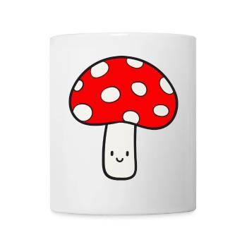Mushroom Fly agaric Lucky Mushroom - Mug - white - Front