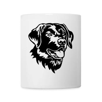 Labrador Head - Mug - white - Front