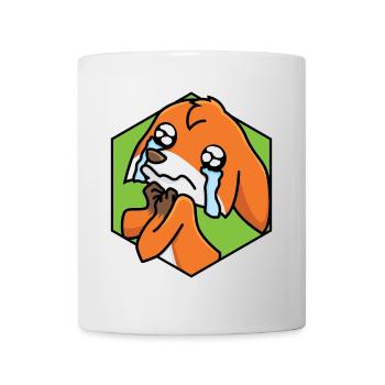 Trauriger kleiner Fuchs - Tasse - Weiß - Vorne