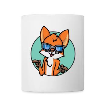 Funny Fox - Mug - white - Front