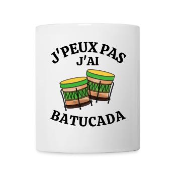 batucada, Brésil, carnaval de rio, samba - Mug blanc - blanc - Devant