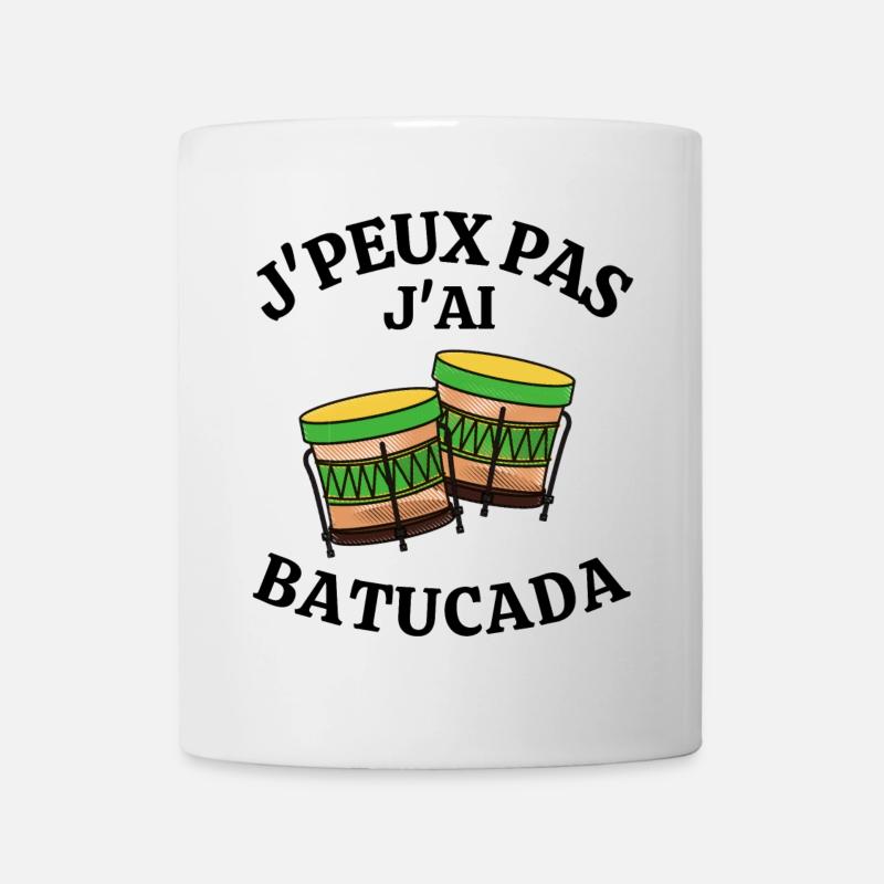 batucada, Brésil, carnaval de rio, samba - Mug blanc - blanc