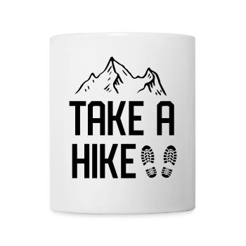 Machen Sie eine Wanderung - Tasse - Weiß - Vorne