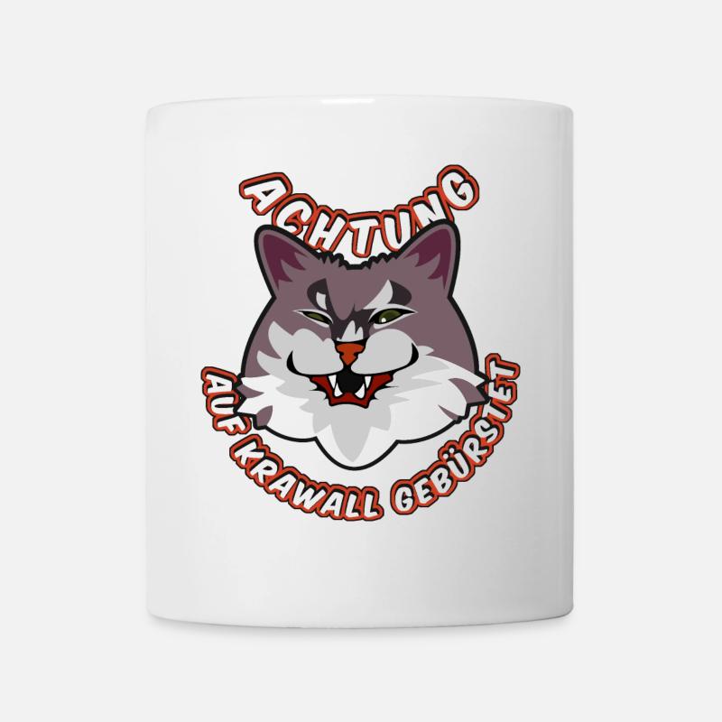 Mieserkadser Katze - Tasse - Weiß