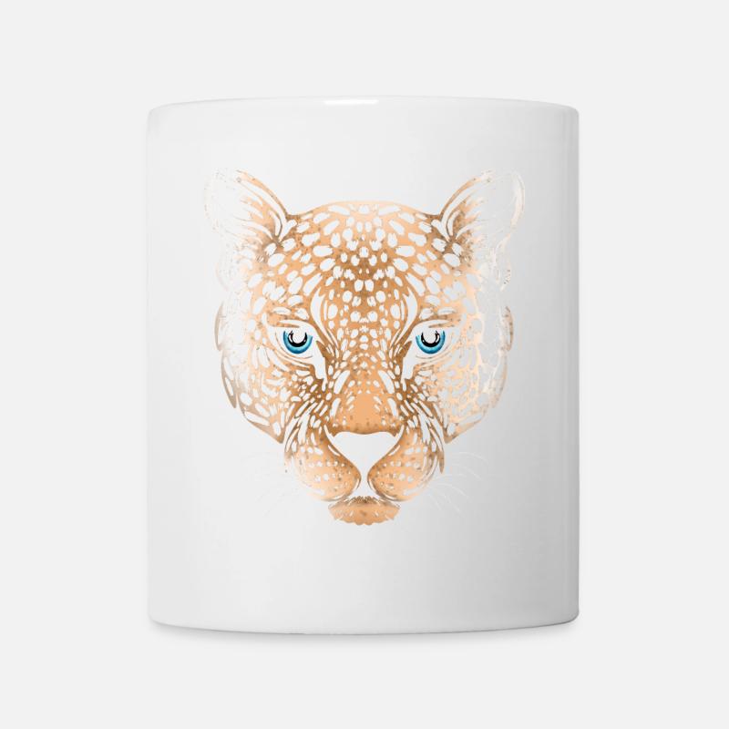 Leopard Gepard Jaguar - Tasse - Weiß