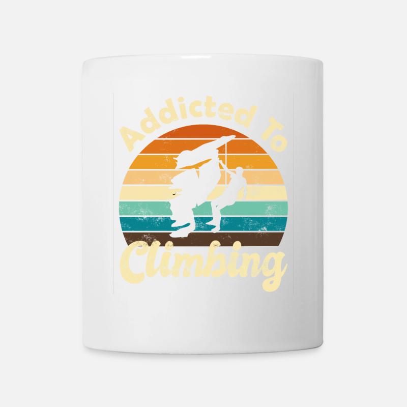 Climbing Rock climbing - Mug - white