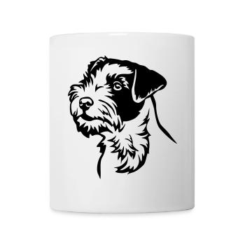 Parson Russell Terrier Head - Mug - white - Front