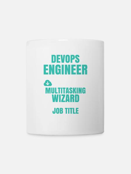 Assistant multitâche DevOps Engineer - Mug blanc - blanc