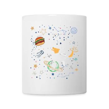 Space Explorer with Astronaut Fox - Mug - white - Front