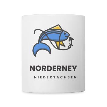 Norderney Niedersachsen - Tasse - Weiß - Vorne