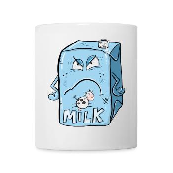 Sour milk I Milk carton - Mug - white - Front