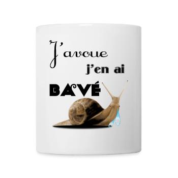 J'avoue - Mug blanc - blanc - Devant