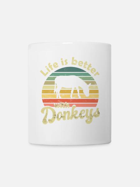 Donkey - Mug - white