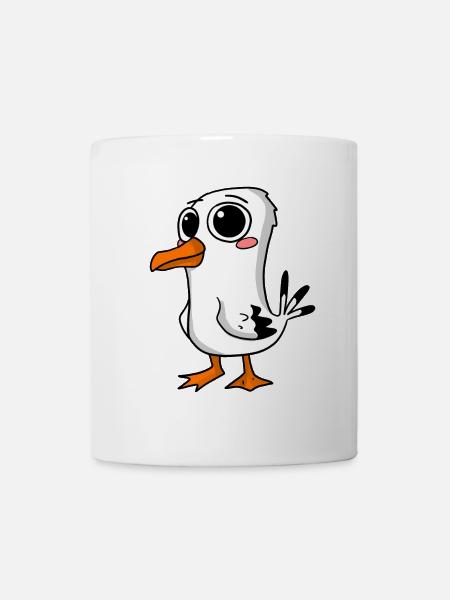 Niedliche Möwe - Tasse - Weiß