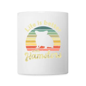 Hamster - Mug blanc - blanc - Devant