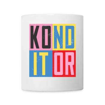 Konditor Design - Tasse - Weiß - Vorne