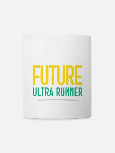 Future Ultra Runner - Tasse - Weiß
