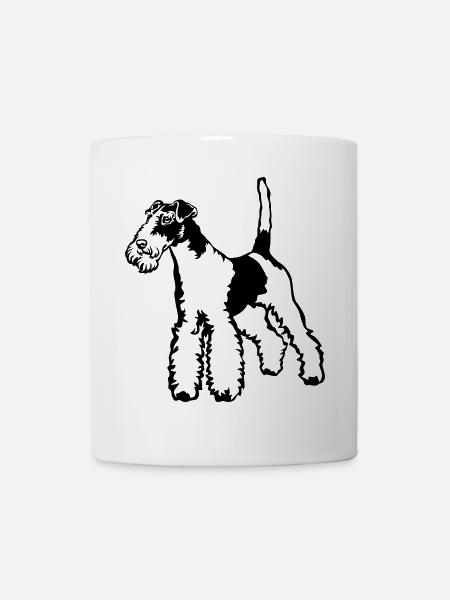 Fox terrier - Mug - white
