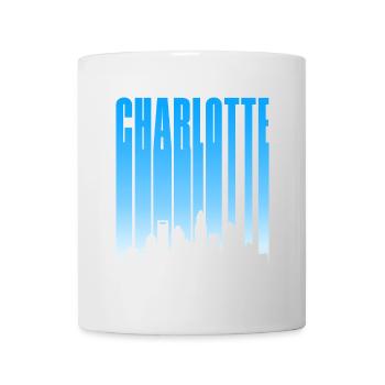 Charlotte North Carolina Skyline - Mug - white - Front