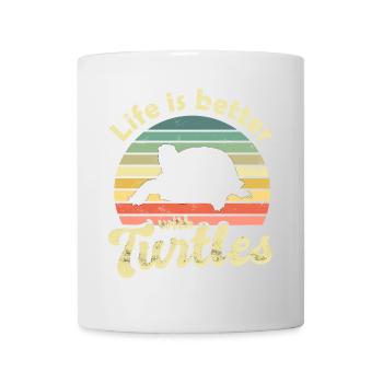 Turtle Turtles - Mug - white - Front