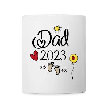 Dad 2023 - Tasse - Weiß - Vorne